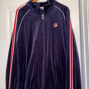 Vintage Fila Velour Sweatsuit set